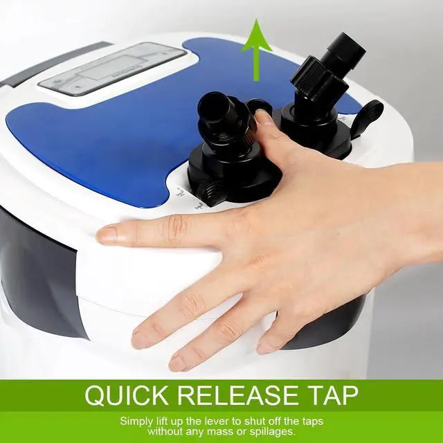 Alt view image 4 of 7 - JUP21 JUP22 JUP23 8W Aquarium UV Built-in Aquarium Filter Germicidal Lamp Chloralgal Germicidal Lamp