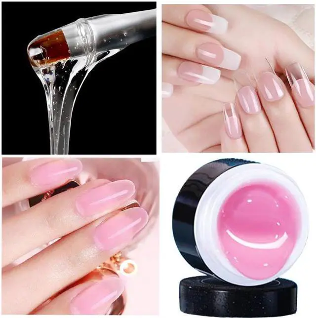 Alt view image 4 of 5 - Builder Set Nail Set 6W UV LED Lamp For Manicure Nail Polish Kit Soak Off Varnish For Poly Kit Dryer Machine