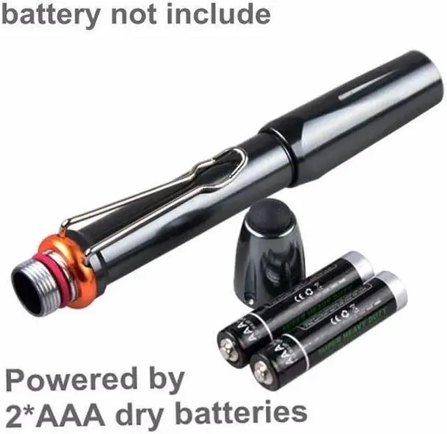 Alt view image 5 of 5 - Powerful 5W UV Pen Light Glue Curing  Black Light  Ultraviolet Flashlight identify 390-395nm 365nm for Pet Urine Detector