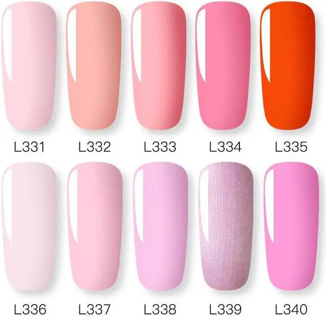 Alt view image 2 of 5 - Manicure Set For Nails Polish Gel 8ml 4/6/10pcs Acrylic Nail Kit Semi Permanent Soak Off UV LED Lamp For Nail Art Tools