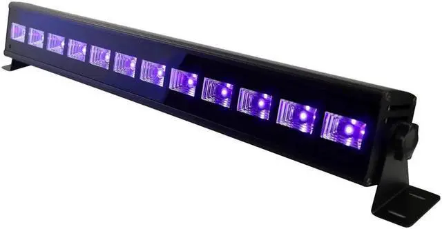 Alt view image 2 of 5 - DMX512 UV RGB Stage Light Violet Led Bar Laser Projection Lighting Party Club Disco Light For Christmas Indoor Stage Effect