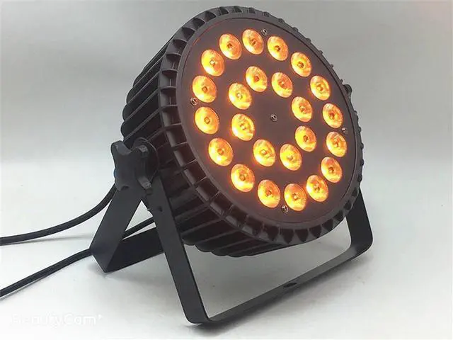 Alt view image 5 of 7 - Par Led Of 12x12w RGBWA UV 6in1 Led Par Light Can Par 64 Led Spotlight dj Projector Wall Washer Lighting Stage Light