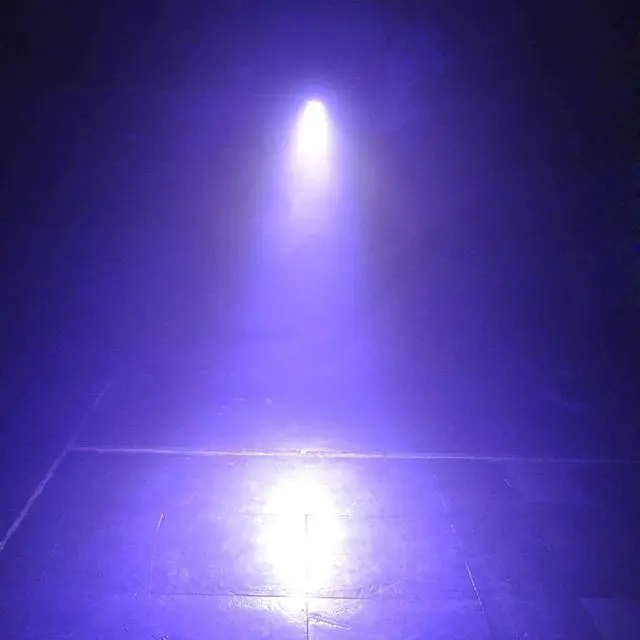 Alt view image 4 of 5 - 18W UV LED Stage Light Ultraviolet Black Par Disco Light Spotlight lamp Voice-activated DJ Disco Xmas Party Club Light