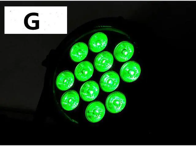 Alt view image 3 of 5 - 8PCS/ 12X18W Waterproof led Par light RGBA+UV IP65 PAR LED /wash light professional stage dj equipment