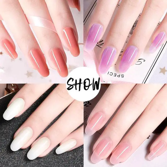 Alt view image 5 of 5 - Poly nail gel Set 36W UV LED Lamp For Manicure Set Poly uv Gel Kit Base Top Gel Varnish Machine Kit Tools For Nails