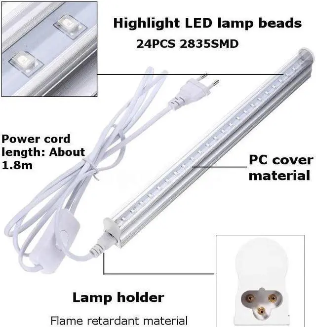 Alt view image 3 of 5 - Black Light,5W Ultra Violet LED Flood Light,Blacklights for DJ Disco Night Clubs, Light Glow Bar,Blacklight Dance