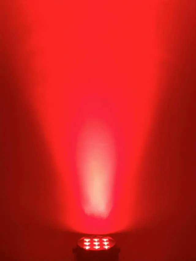 Alt view image 3 of 5 - 8pcs 9x18W led par light with flightcase 6in1 RGBWA UV Led Stage Light LED Flat SlimPar dj lights DJ Equipments Controller