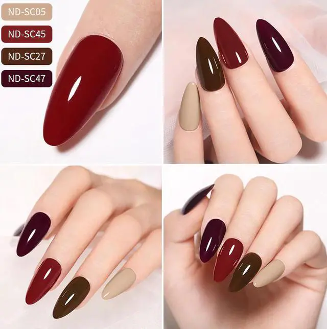 Alt view image 5 of 5 - NICOLE DAIRY Gel Nail Polish Set UV LED Lamp Dryer With Polish Kit Soak Off  Tools Set Electric Nail Drill Nail Art Tool