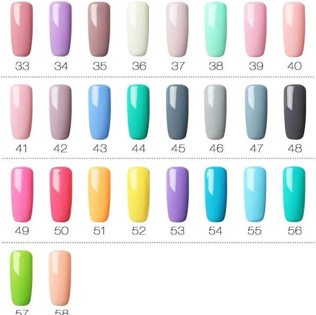 Alt view image 3 of 5 - (12PCS/SET) Gel Nail Polish Set For Nail Extension Kit Nail Art Gel Lacquer UV LED Lamp Design acrylic nail Manicure Set