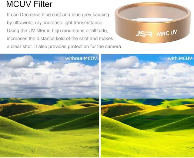 Alt view image 3 of 5 - X8 SE Drone Filter CPL/UV/Star/ND 4 8 16 32/Natural Night Filters Kit For Xiaomi X8 SE Gimbal Camera Lens Accessories