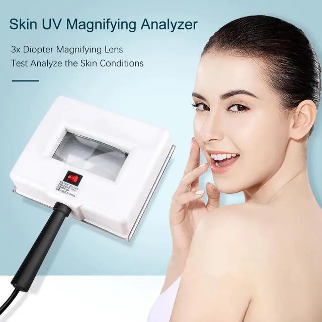 Main image of Woods Lamp For Skin UV Magnifying Lamp For Beauty Facial Skin Analyzer Testing Wood Lamp Light Facial Analysis Device