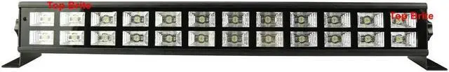 Alt view image 3 of 5 - 24 LEDS 3W LED Wall Washer Lights DMX UV Stage Lights Bar Black Party Club Disco Light For Christmas Indoor Stage Effect Lights