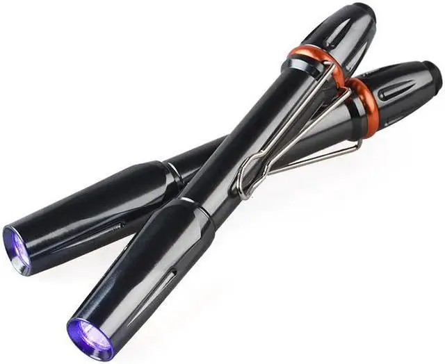 Alt view image 2 of 5 - Powerful 5W UV Pen Light Glue Curing  Black Light  Ultraviolet Flashlight identify 390-395nm 365nm for Pet Urine Detector