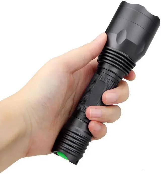 Alt view image 3 of 5 - 15W Blue RED Green Light Portable LED Flashlight 18650 Lampe Hunt Linterna 395NM Black Light UV LED Torch Pet Urine Detector