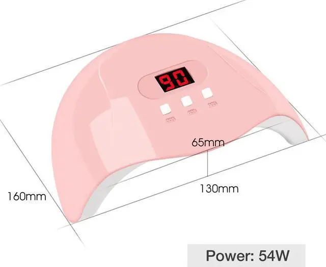 Alt view image 3 of 5 - 36W UV LED Lamp USB Nails Dryer for Manicure Dry Nail Drying All Gels Polish Auto Sensor 30s 60s 90s Nail Art Tools