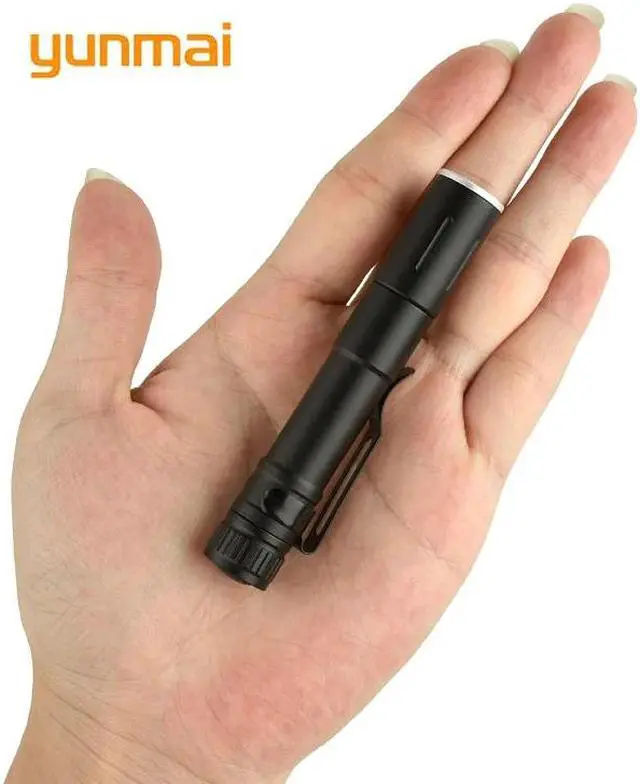 Alt view image 2 of 5 - Penlight NEW UV 1000LM LED Flashlight Torch Pocket Light Waterproof Lantern AAA Battery Powerful Led For money detector