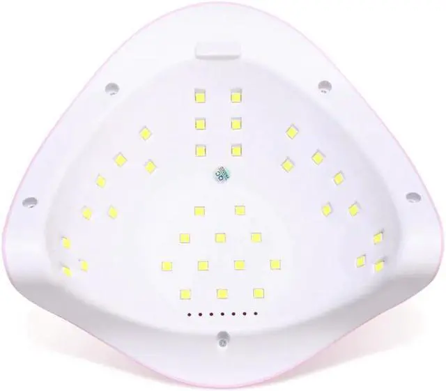 Alt view image 5 of 5 - 110W Gel Lamp Gel Nail Dryer Nail Light Smart Induction Nail Lamp Professional LED Uv Lamp Portable Nail Machine Nail Art Tools