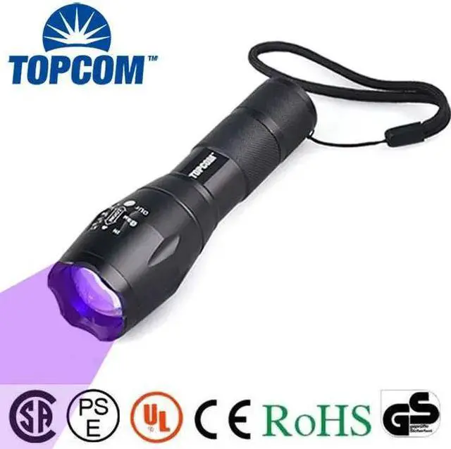 Main image of Powerful UV Light Grade A UV LED Chips LED 365nm 395nm UV Flashlight Purple Ultraviolet Light For Detection Anti-fake Identify