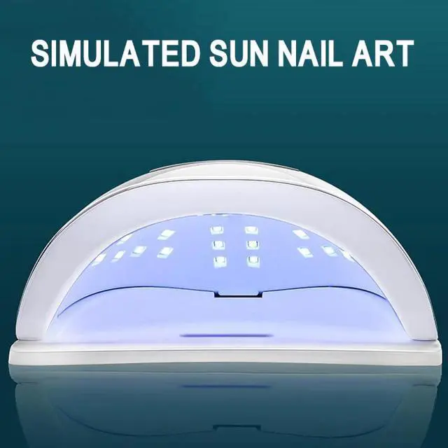 Alt view image 5 of 5 - X5 Max 120W UV LED Lamp Nail Dryer Phototherapy Machine Nail Tools 30s/60s/99s Three-stop Timing Smart Sensor Nails Dryer