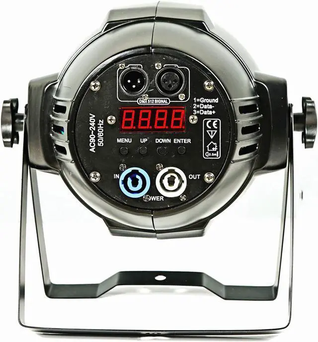 Alt view image 4 of 5 - par 200W COB RGBWA lavado UV 5in1/RGBW 4in1/RGB 3in1/blanco cálido blanco frío UV  Par Par64  proyector de luz dj