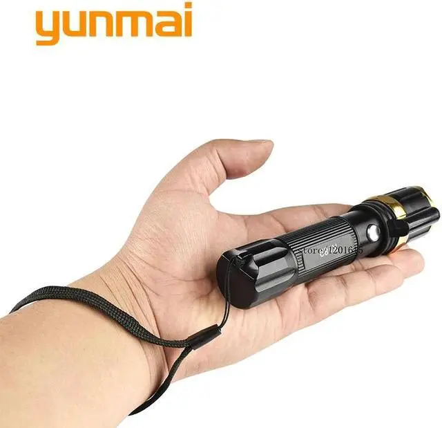 Alt view image 4 of 5 - New Red Laser+new Xm-l T6 Led Hunting Flashlight 5000 Lumen Tactical Flash Light Torch Lantern Rechargeable 18650 Or Aaa Battery