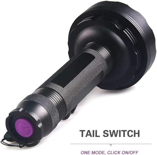 Alt view image 2 of 5 - 128 UV LED Blacklight UV Flashlight LED Powerful Ultraviolet Black Light Scorpion Pet Urine Stain Detector Purple UV Light Torch
