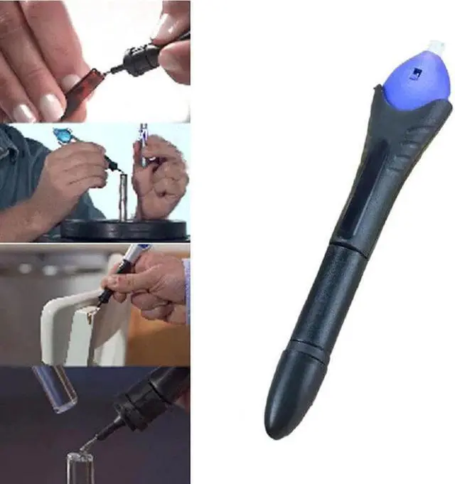 Alt view image 2 of 5 - arrival 5 Second Fix UV Light Repair Tool Glue Super Powered Liquid Plastic Welding Compound