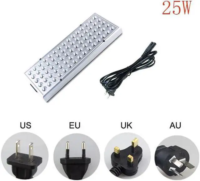 Alt view image 2 of 5 - 77/144 Led Chips Full Spectrum Led Grow Light For Indoor Tent Plants Flowers Seedling Cultivation 25W/45W Plants Grow UV Light