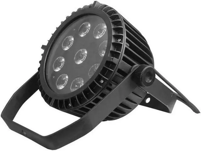 Alt view image 2 of 5 - Waterproof Led Par 9X12W RGBW 9x15W RGBWA 9x18W RGBWA UV 6in1 LED slim Par Can Stage Lighting DJ