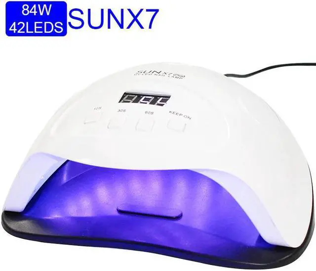 Alt view image 2 of 7 - 1 Pcs 180W Four-speed Intelligent Induction Phototherapy Lamp Nail Dryers Nail Polish Baking Light Therapy Nail Lamp Nail Art
