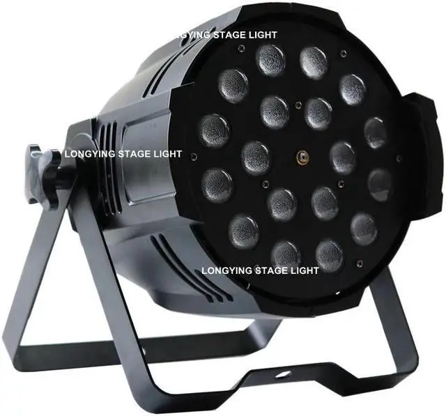 Alt view image 2 of 5 - Shipping Non-waterproof 18x18W RGBWA UV 6 in 1 Led Zoom Par Light Holiday Christmas Decoration