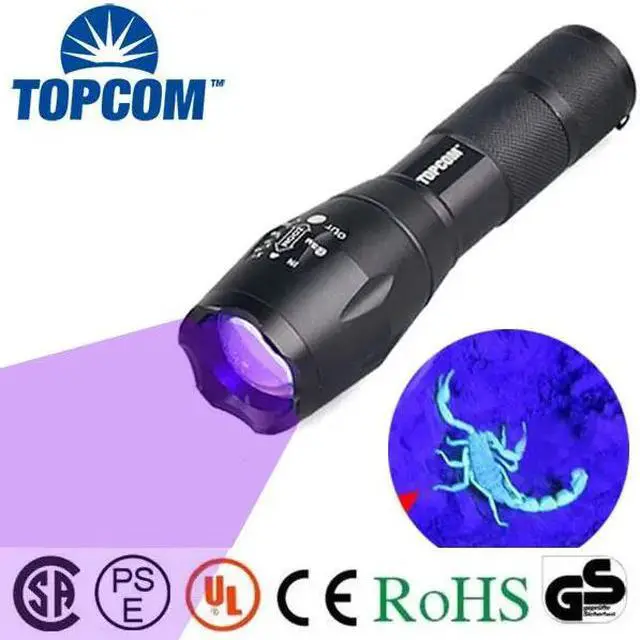 Alt view image 2 of 5 - Powerful UV Light Grade A UV LED Chips LED 365nm 395nm UV Flashlight Purple Ultraviolet Light For Detection Anti-fake Identify