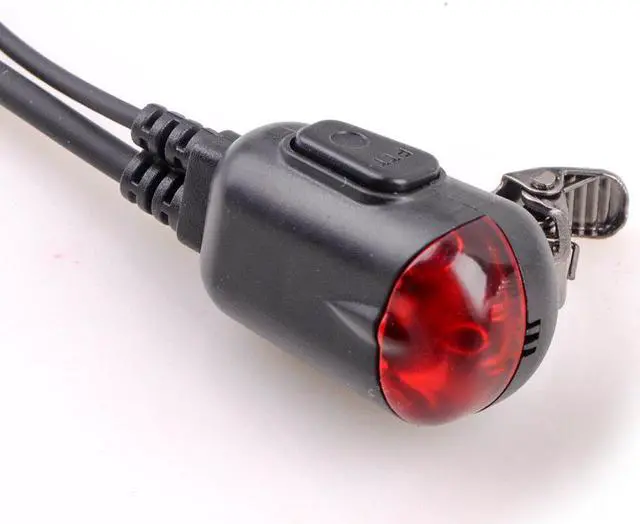 Alt view image 3 of 5 - Walkie talkie Earphone air hollow tube in ear earbuds for  radio with PTT LED light Headset microphone K port Earpiece