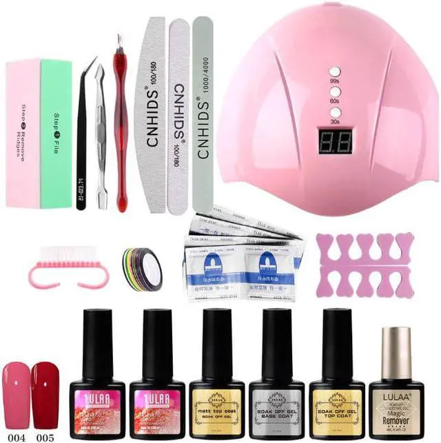 Alt view image 5 of 5 - Art Set 36W UV LED LAMP for Manicure Gel polish Set Kit Gel Varnish Manicure Sets Art Tools