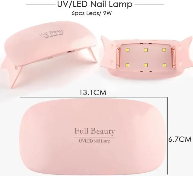 Alt view image 2 of 5 - 15ml Extension Jelly Gel Nails Set With UV Lamps Brush Cleaner Liquid Kit Fast Dry Extend Builder Manicure Varnish Gel BE1809-3