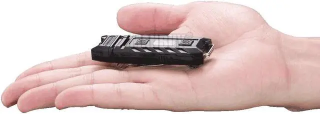 Alt view image 5 of 5 - 2020  THUMB  Rechargeable White +Red +UV Light LEDs Handy Versatile Tiltable Worklight Outdoor Camping Keylight EDC