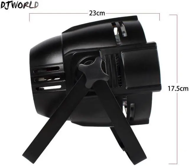 Alt view image 5 of 5 - 4pcs/lot LED Par Light 18x18W RGBWA+UV 6IN1 Cast Aluminum PowerCon Wash Effect For Dj Party Dance Floor Theater Light