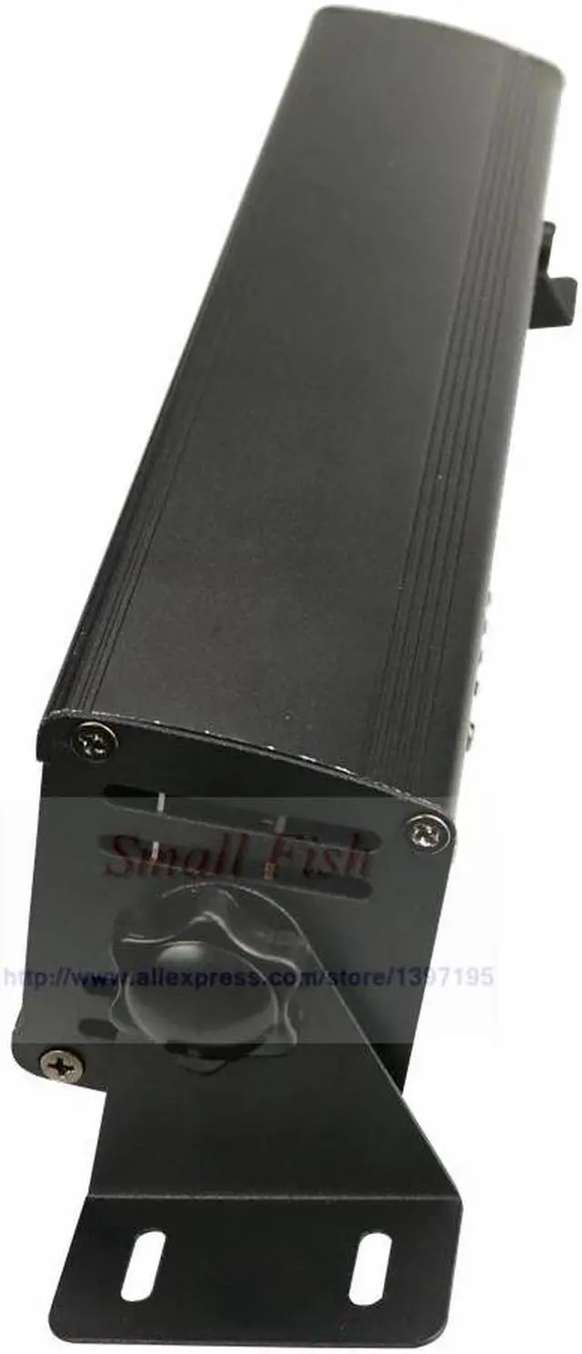 Alt view image 3 of 5 - Light 12 x 3W Double row UV Color Led Wall Washer Light DMX512 Running Horse Functions Long Bar Light For Disco Club Party