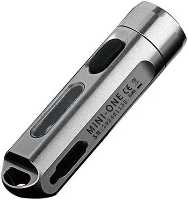 Alt view image 3 of 5 - MINI ONE Five Colors Multi-purpose EDC Light RGB Color LED Type-C USB Fast Charging Mini Flashlight with UV Light