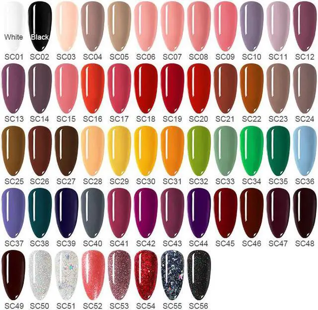 Alt view image 3 of 5 - NICOLE DAIRY Gel Nail Polish Set UV LED Lamp Dryer With Polish Kit Soak Off  Tools Set Electric Nail Drill Nail Art Tool