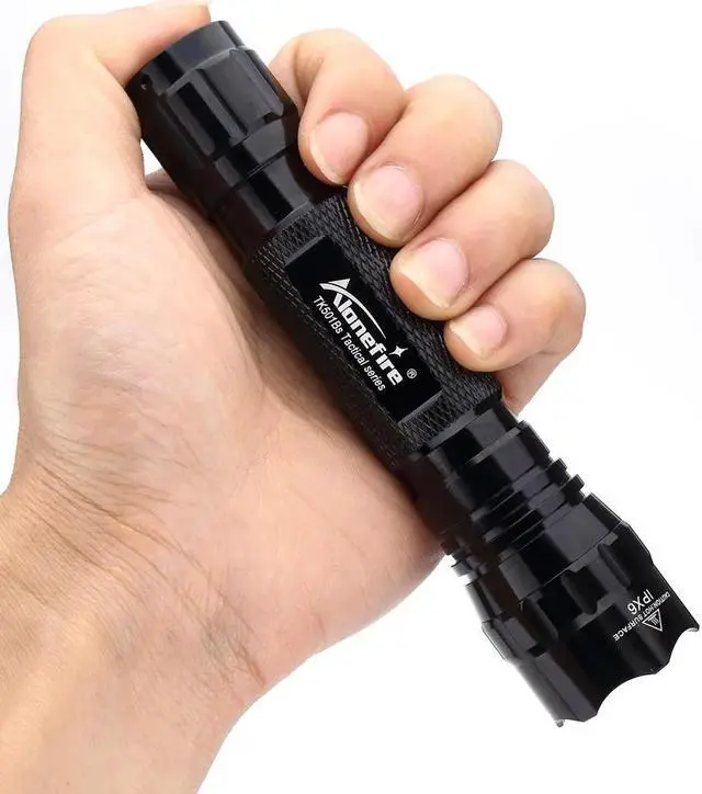 Alt view image 4 of 5 - 501B High power UV Light 395nm Flashlight Scorpion Cat Dog pet urine Money Ore ID Detection Torch lamp 18650 battery
