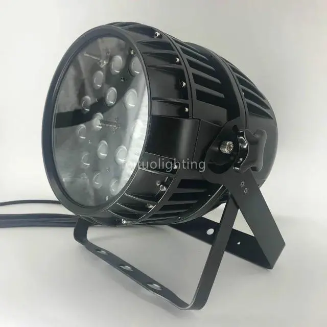Main image of 12pcs Super bright zoom led par 18x18w outdoor stage dj light rgbwa uv 6in1 multi color led zoom par dmx lighting