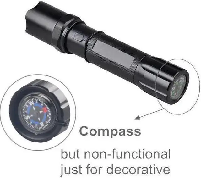 Alt view image 5 of 5 - Professional UV Light Money Detector 3w  LED Ultraviolet 365nm Flashlight Torch Linterna for Gemstone Mineral Inspection