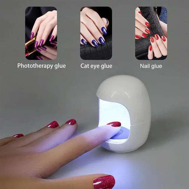 Main image of 3W Egg Shape UV LED Lamp for Nail Single Finger Lamp Nail Gel Polish Dryer Drying Machine Nail Art USB Manicure Tools