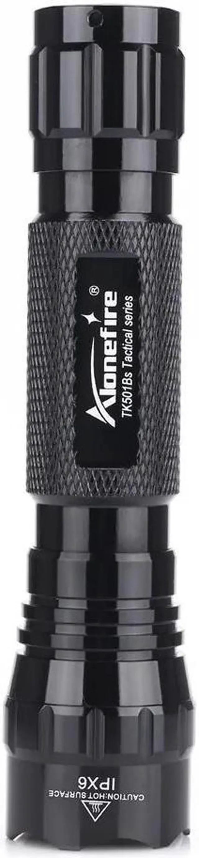 Alt view image 2 of 5 - 501B High power UV Light 395nm Flashlight Scorpion Cat Dog pet urine Money Ore ID Detection Torch lamp 18650 battery