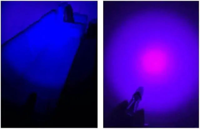 Alt view image 3 of 5 - Powerful 5W UV Pen Light Glue Curing  Black Light  Ultraviolet Flashlight identify 390-395nm 365nm for Pet Urine Detector