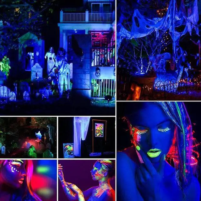 Alt view image 4 of 5 - Par Lights 36W DJ RGB Stage Lights UV Wash Disco Light DMX Controller Effect For Paty Christmas KTV Stage Lighting