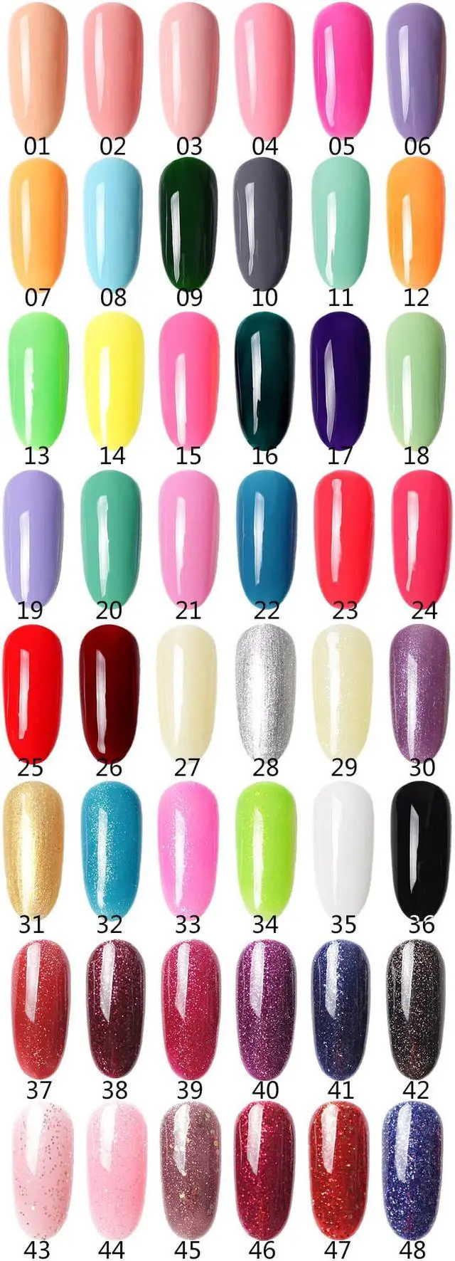 Alt view image 5 of 5 - Set Quick Building Gel Clear Soak Off Gel Nail Polish set with UV LED Lamp Dryer Poly gel Nail Kit professional set