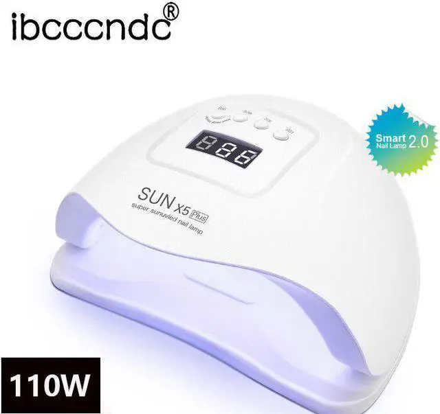 Alt view image 6 of 7 - 110W Nail Lamp 36LEDs UV Lamp Dual Light Nail Gel Dryer Lamp Professional Nail Material Gel Nail Equipment