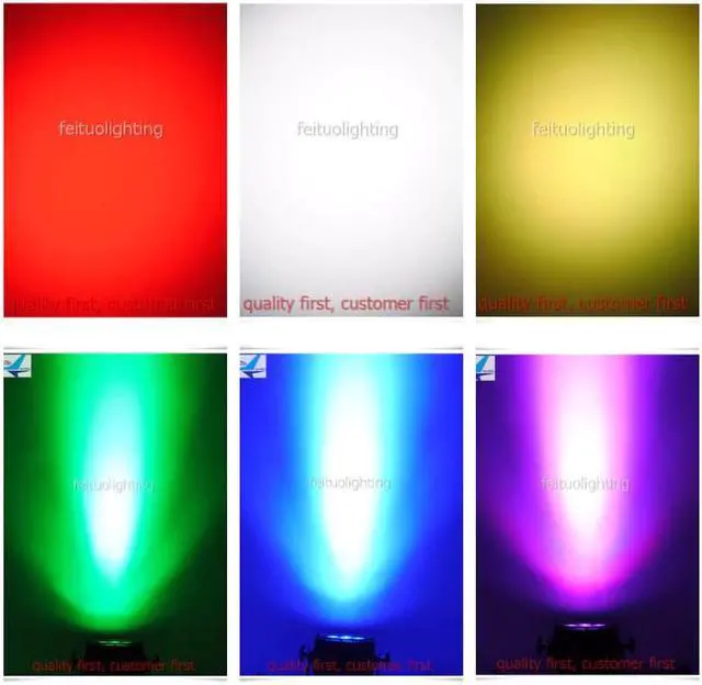 Alt view image 5 of 5 - (Flycase) Outdoor Led Par 7x18w 6in1 RGBWA UV Par Led Waterproof Cast Aluminum Dmx Lyre Wash Led Par IP65 For Wedding Party Show